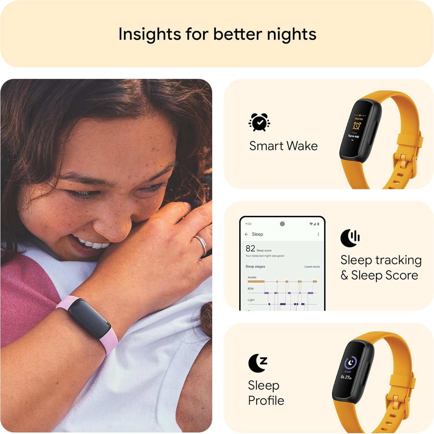 Google Fitbit Inspire 3 Activity Tracker with 6-months Premium Membership Included, up to 10 days battery life and Daily Readiness Score - Image 6
