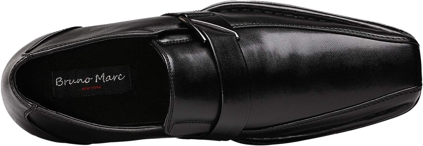 Bruno Marc Men's Giorgio Leather Lined Dress Loafers Shoes - Image 3