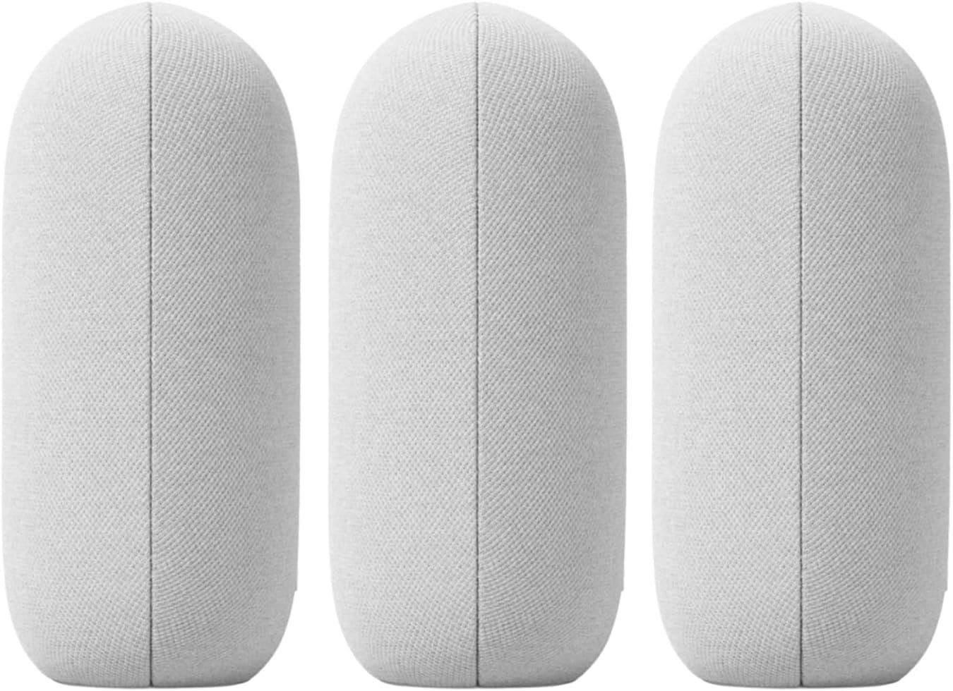 Google Nest Audio (3-Pack) Smart Speakers – Multi-Room Wireless Home Speaker Bundle with Bluetooth, Wi-Fi, Assistant, Stereo Sound, Voice Control & Smart Home Integration - Image 3