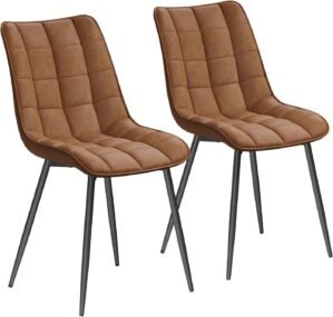 WOLTU Dining Chairs Set of 2, Accen...