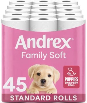 Andrex Family Soft Toilet Tissue 45...