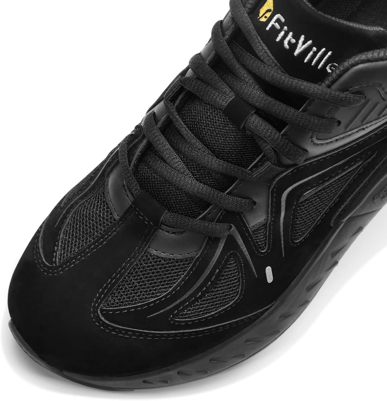 FitVille Mens Extra Wide Fit Trainers Comfortable Running Sneakers Lightweight Walking Shoes for Flat Feet Plantar Fasciitis - Image 4