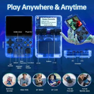 R36S Retro Handheld Game Console, 1...
