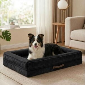 Large Orthopedic Dog Bed, Waterproo...