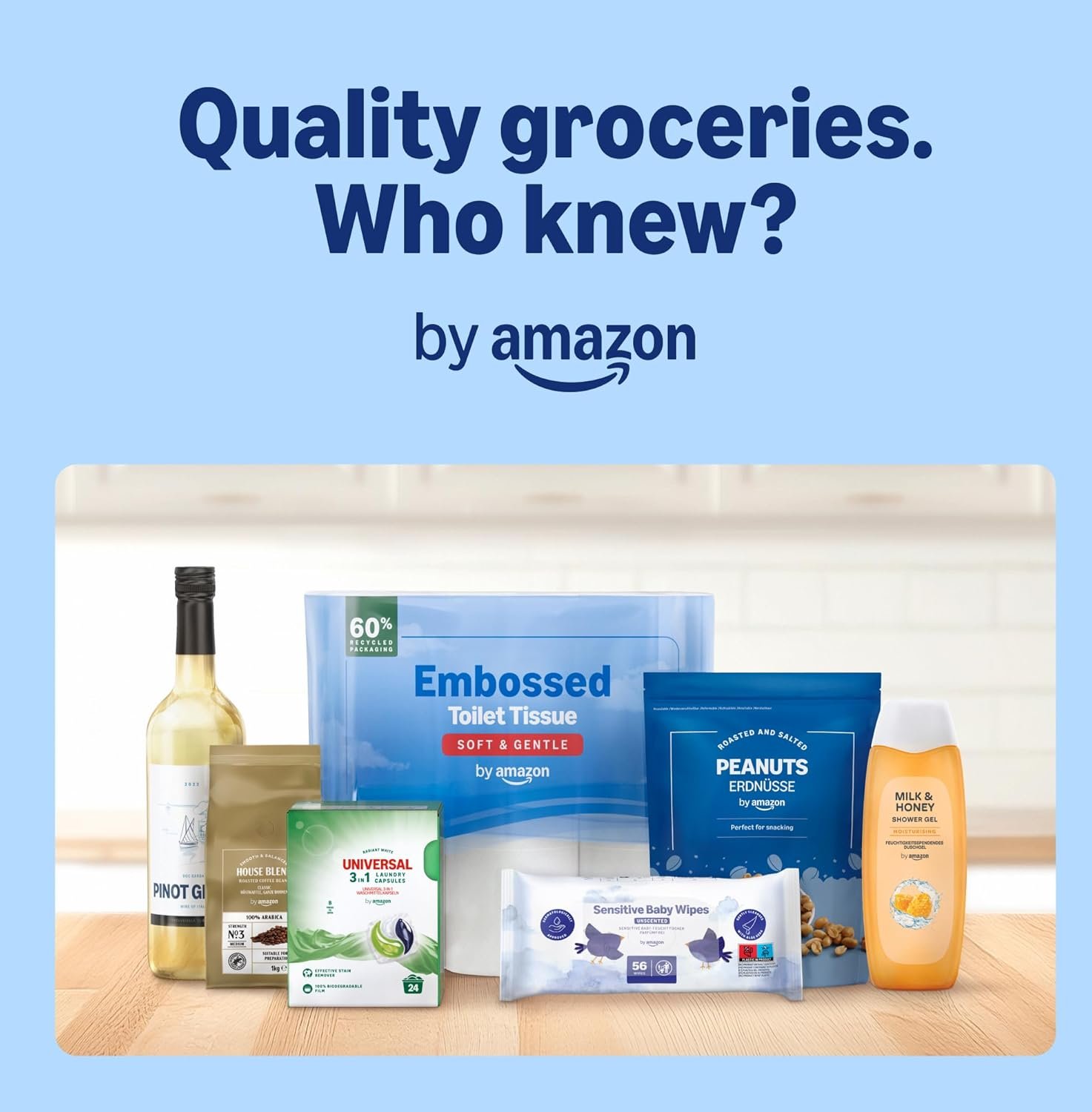 by Amazon Ultra Absorbent TAD Kitchen Roll, 4 Rolls (Pack of 1), 51 Sheets per Roll, FSC Certified - Image 8