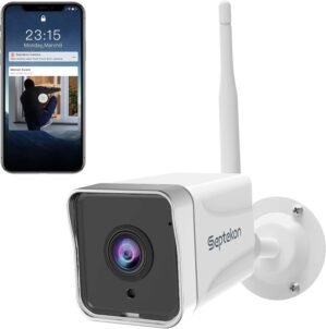 Septekon Security Camera Outdoor, 2...