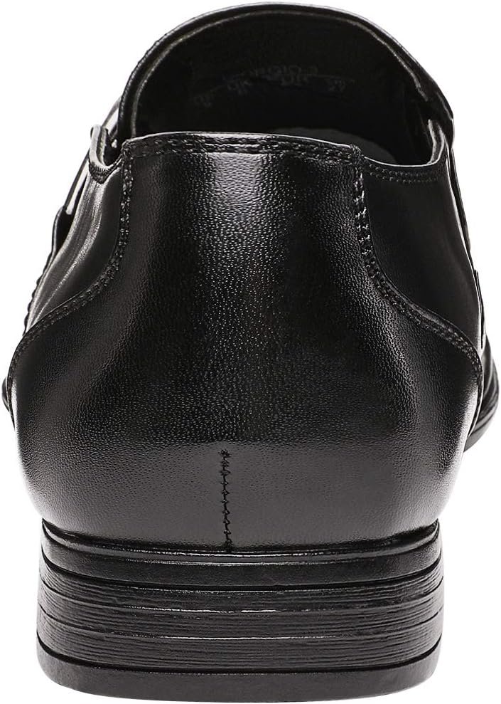 Bruno Marc Men's Giorgio Leather Lined Dress Loafers Shoes - Image 5