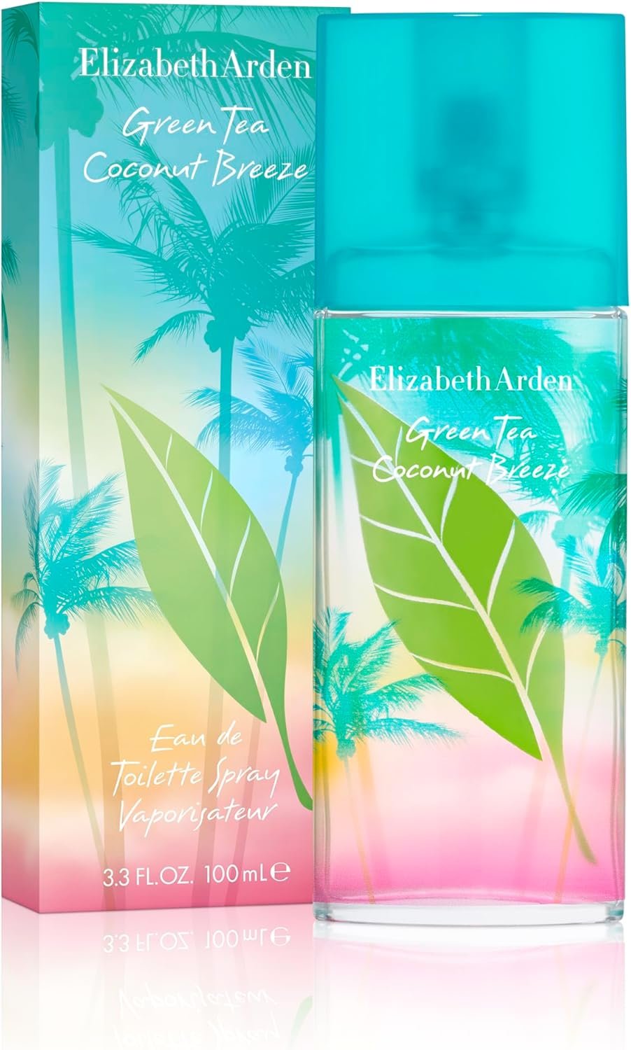 Elizabeth Arden Green Tea Coconut Breeze Eau de Toilette Spray (100ml) Citrus, Floral & Fruity Fragrance, Luxury Perfume for Women - Image 2