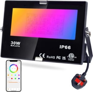 LED Flood Lights RGB Colour Changin...