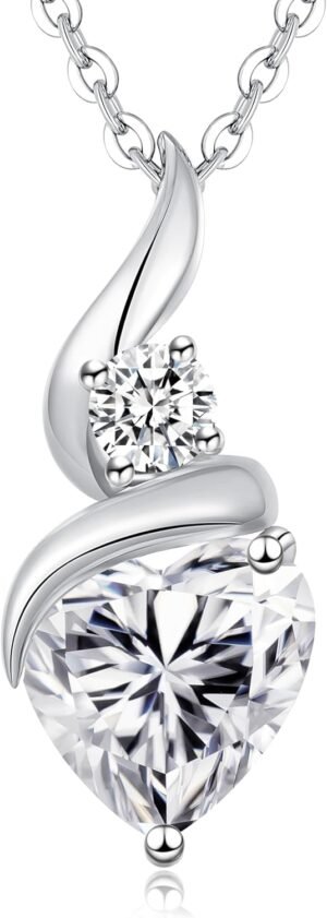 LOUISA SECRET Infinity Heart Neckla...