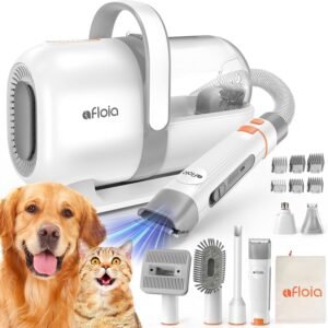 Afloia Dog Grooming Kit with Vacuum...