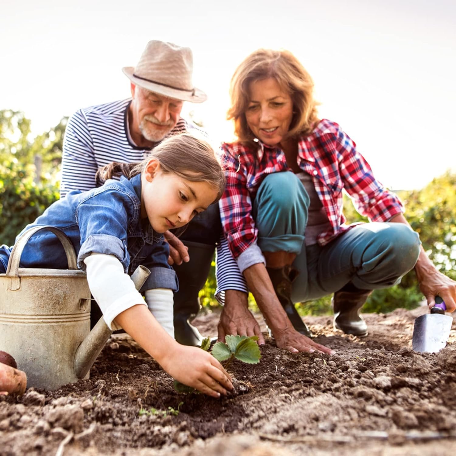 COVACURE 11 PCS Garden Tools, Gardening Gifts for Women & Men Heavy Duty Garden Tool Sets Garden Tools Bag for Women & Men Easy Storage - Image 7