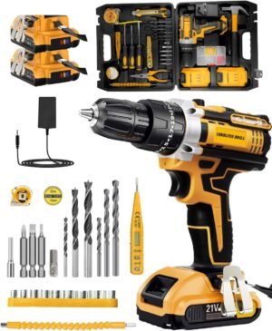 Maxesla 99PCS Cordless Drill Set 21...