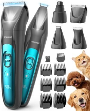 oneisall Dog Clippers & Paw Tr...