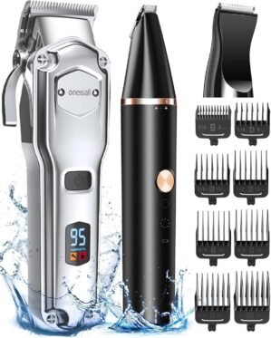 oneisall Dog Clippers & Paw Tr...