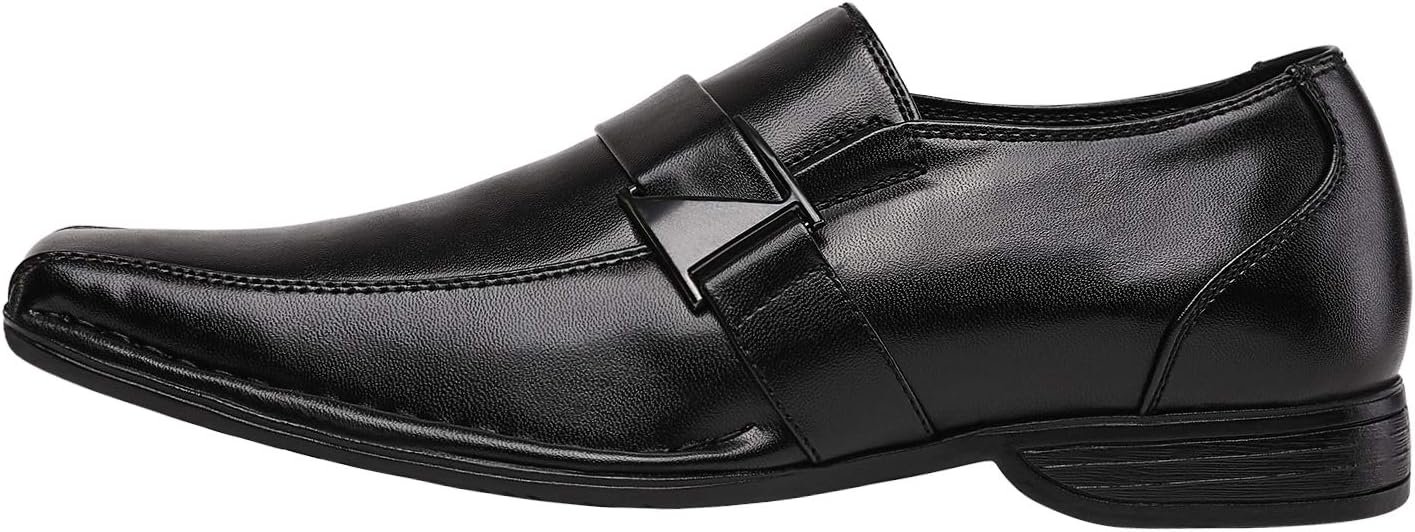 Bruno Marc Men's Giorgio Leather Lined Dress Loafers Shoes - Image 2
