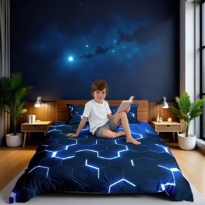 Homewish Honeycomb Comforter Cover ...