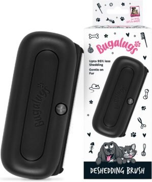 Bugalugs Deshedding Brush for Dogs,...