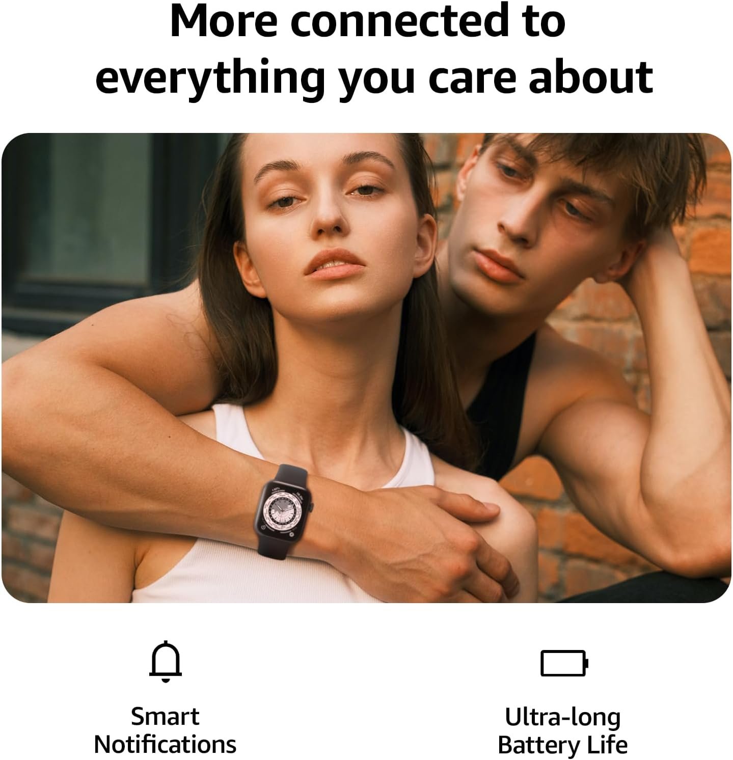 Smart Watch for Men Women Answer/Make Call, 1.85" Smartwatch, Fitness Watch with Heart Rate Blood Pressure Sleep Monitor, 140+Sports, IP68 Waterproof Step Counter Watch Compatible with Android IOS - Image 6