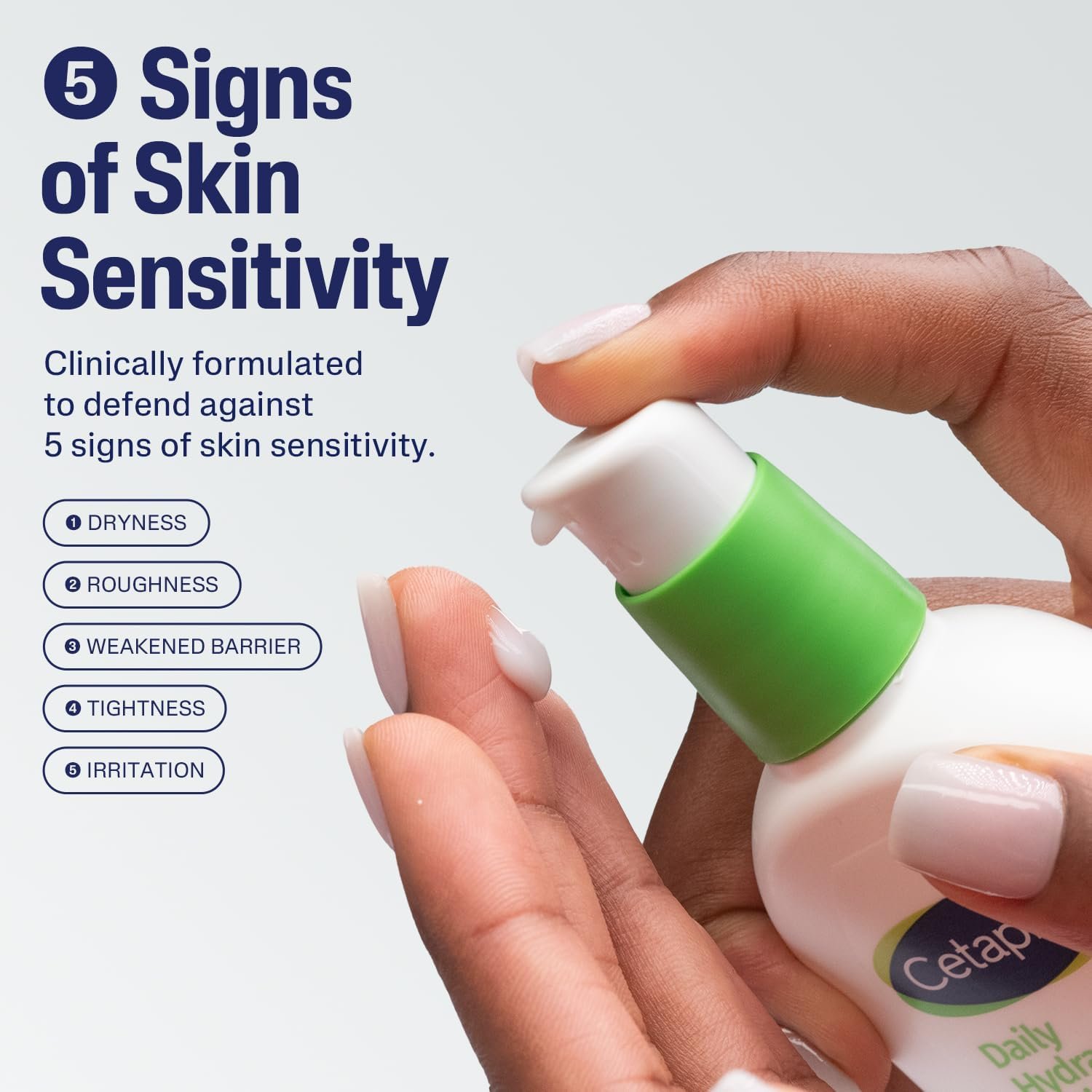 Cetaphil Daily Hydrating Face Moisturiser, 88ml, For Sensitive Skin, With Hyaluronic Acid, Packaging May Vary - Image 8