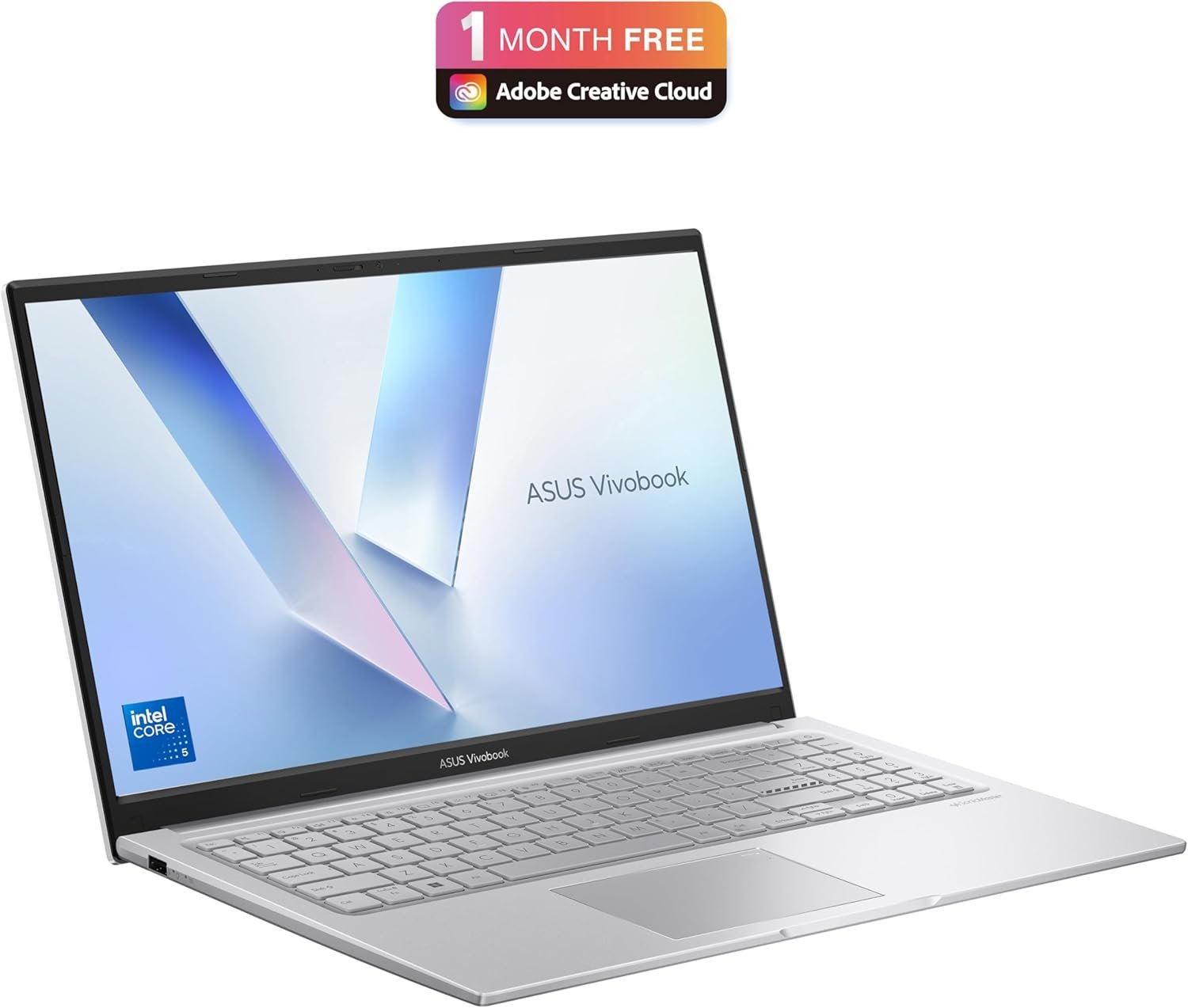 ASUS Vivobook 15 X1504VA Laptop | 15.6 Inch Full HD Screen | Intel Core 5 120U | 8GB RAM | 512GB SSD | Windows 11 - Image 2