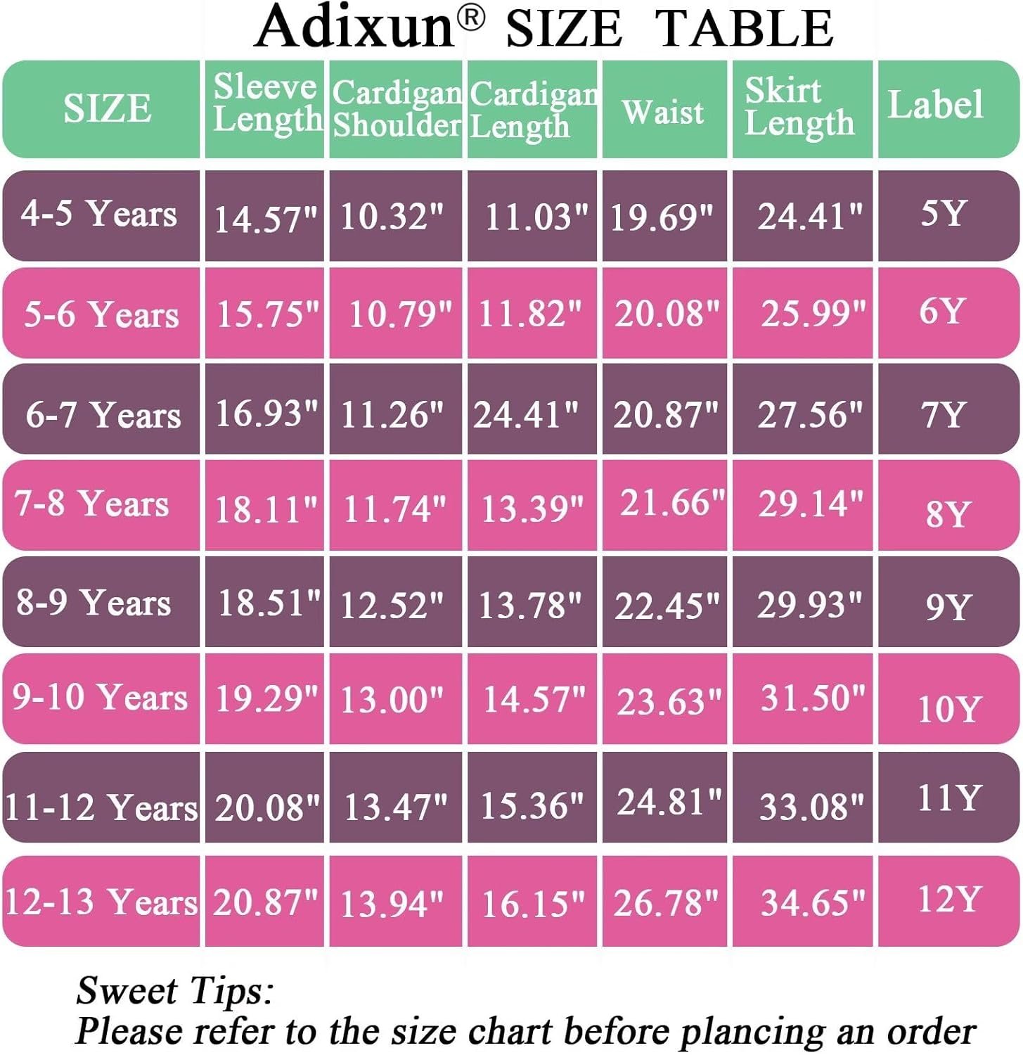 Girl Dress Toddler Long Sleeve Dresses A-line Floral Casual Party Dress with Cardigan Sets for Little Big Kids 4-13 Years - Image 7
