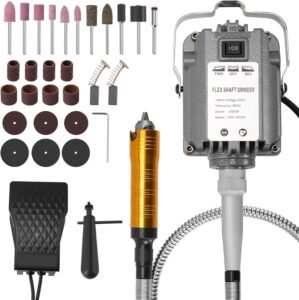 Flex Shaft Rotary Tool, 1000W 30000...