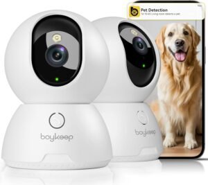 BoyKeep 2K Surveillance Cameras for...