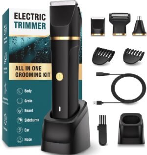 Body Trimmer Men 3 in 1, Pubic ...