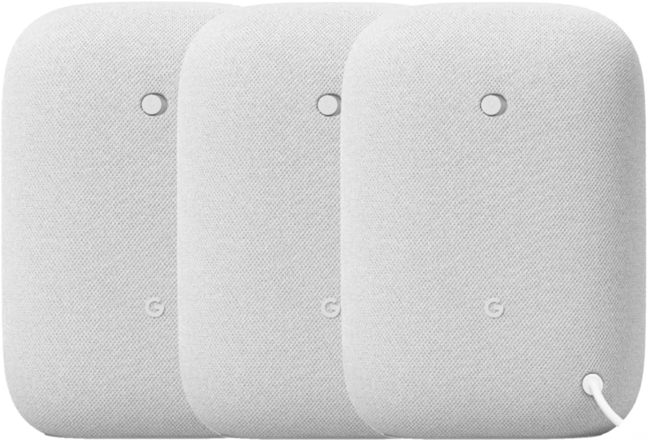 Google Nest Audio (3-Pack) Smart Speakers – Multi-Room Wireless Home Speaker Bundle with Bluetooth, Wi-Fi, Assistant, Stereo Sound, Voice Control & Smart Home Integration - Image 4