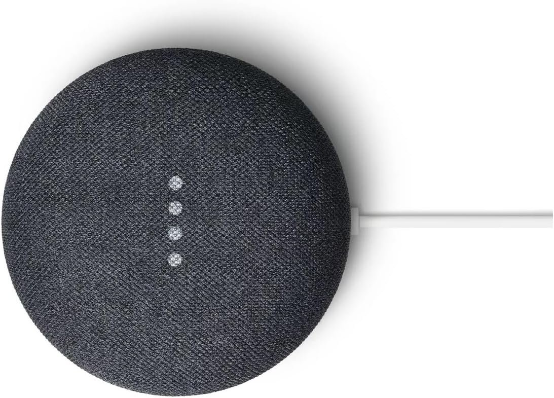 Google Nest Mini 2nd Generation Wireless Bluetooth Speaker (Anthracite) - Image 8