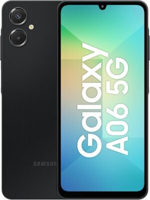 Samsung Galaxy A06 5G (Black, 6GB R...