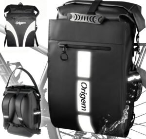 Origem Bike Pannier Bag 32L, 3-in-1...