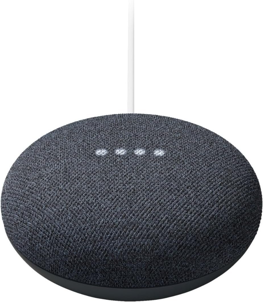 Google Nest Mini 2nd Generation Wireless Bluetooth Speaker (Anthracite) - Image 2