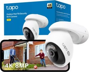 Tapo TC46 4K 8MP Security Camera Ou...