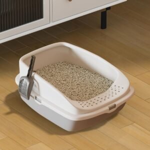 Cat Litter Tray Box, Litter Box, Pl...