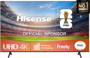 Hisense 43″ 43A6QTUK 4K Ultra...