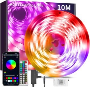 10M Led Strip Lights Music Sync RGB...
