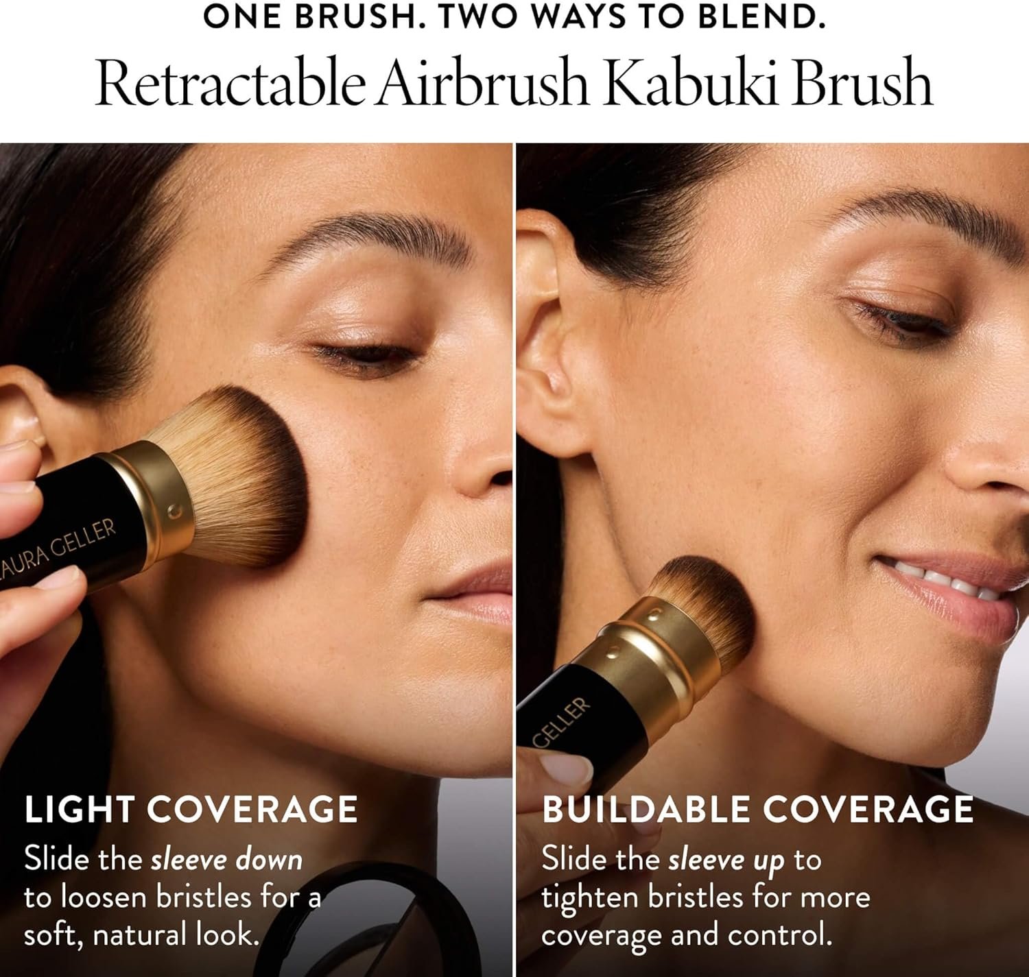 LAURA GELLER Baked Balance-n-Brighten Colour Correcting Powder Foundation (Medium) Buildable Light to Medium Coverage Baked Foundation, Demi-Matte Finish - Image 8