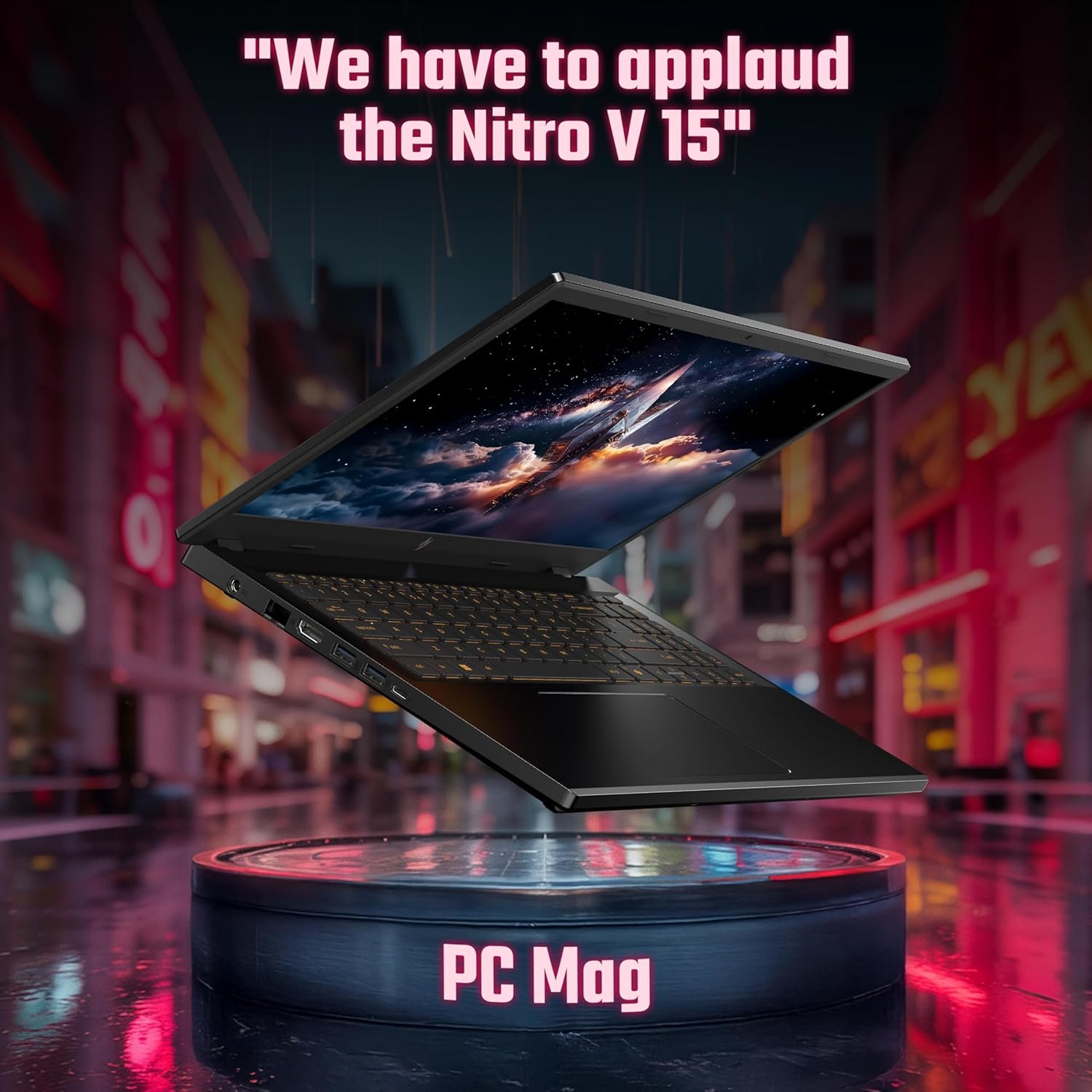 acer Nitro V15 ANV15-52 Gaming Laptop - Intel Core i7-13620H, 16GB, 1TB SSD, NVIDIA GeForce RTX 5060, 15.6" Full HD 165Hz, Windows 11, Black - Image 3