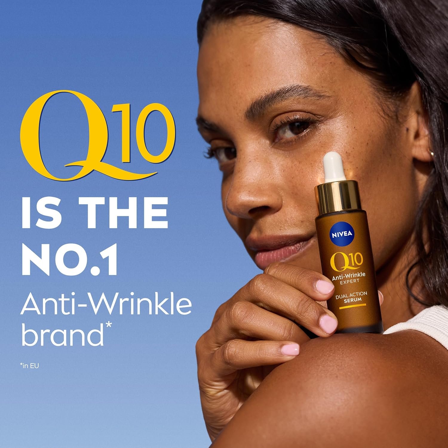 NIVEA Q10 Anti-Wrinkle Expert Dual Action Serum (30ml), Anti Ageing Face Serum for Women with Pure Q10, Visibly Reduces and Prevents Wrinkles - Image 7
