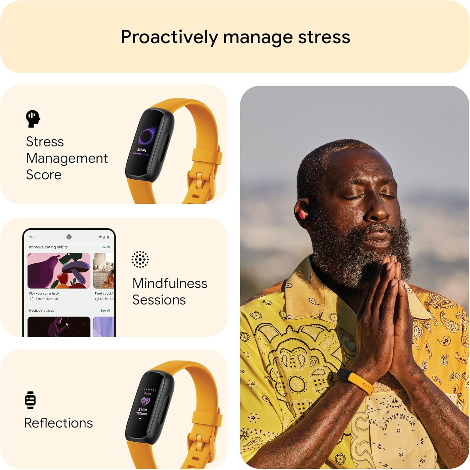 Google Fitbit Inspire 3 Activity Tracker with 6-months Premium Membership Included, up to 10 days battery life and Daily Readiness Score - Image 5
