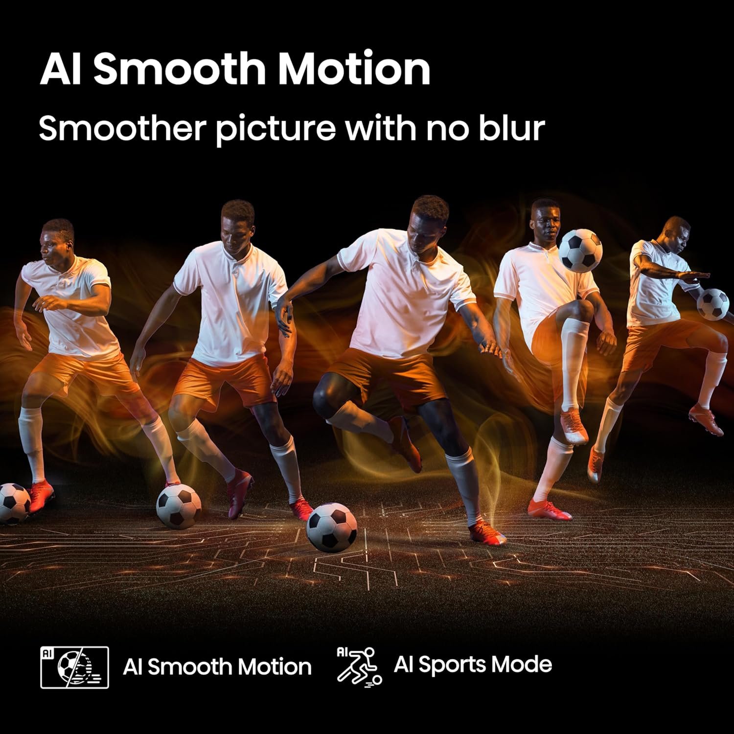 Hisense 43" 43A6QTUK 4K Ultra HD Smart TV AI TV - 4K UHD, Hi-View AI Engine, Precision Colour, AI Smooth Motion, Sports Mode with Freely, Disney +, YouTube, Netflix - Image 11