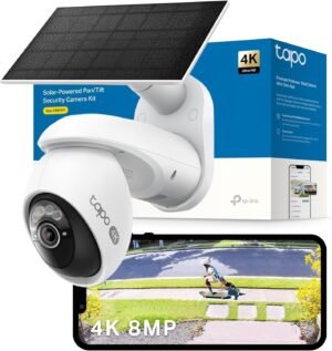 Tapo C660 KIT 4K 8MP Solar-Powered ...