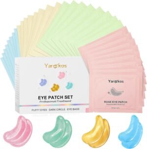 32 Pairs 4 Color Under Eye Patches,...