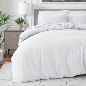 Bare Home Duvet Cover Set Double Si...
