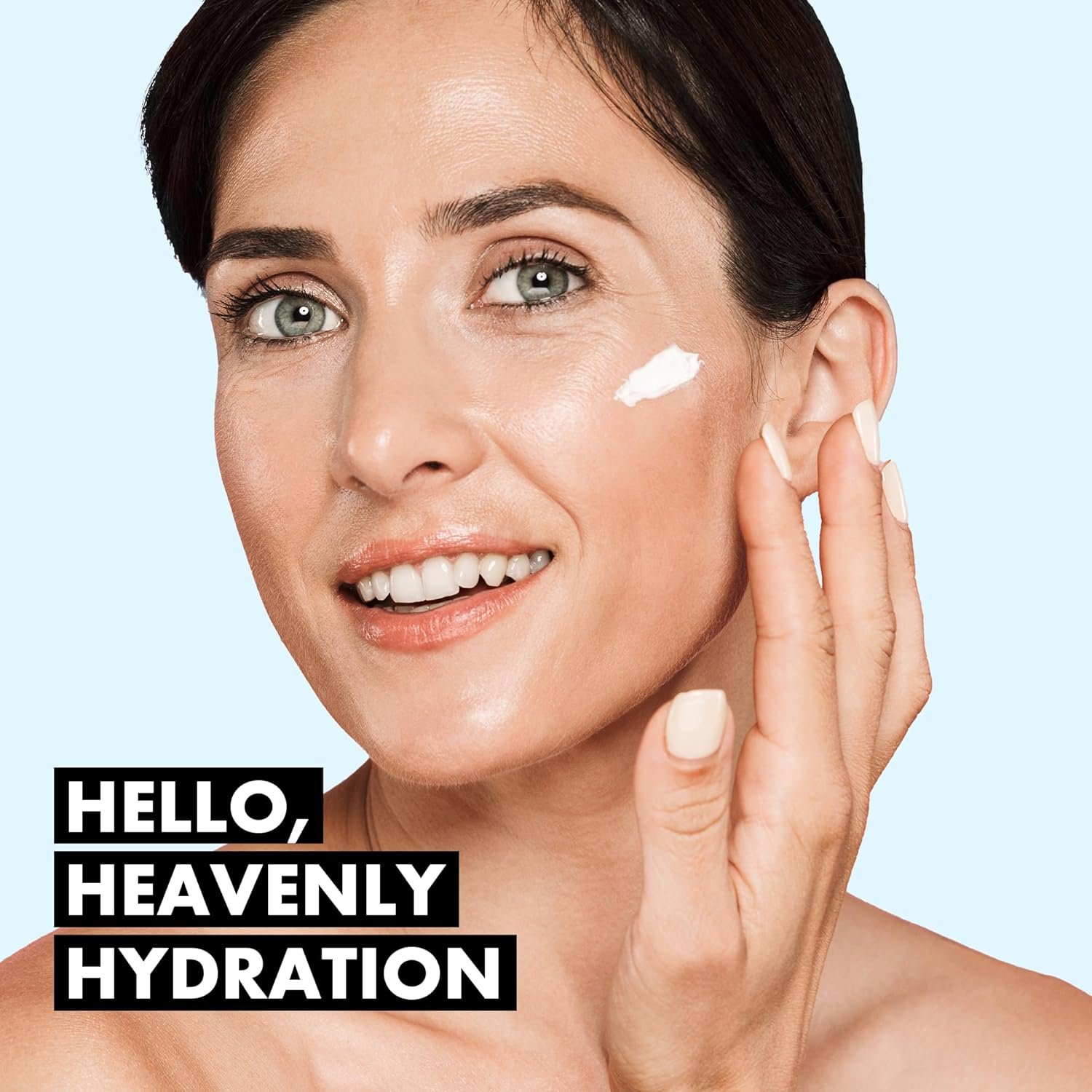 Eclat Skincare Hyaluronic Acid Moisturiser – Anti Aging Face Cream with Ceramides & Vitamin B5 - Hydrating Facial Moisturiser for Women & Men - Hyaluronic Acid Cream for Day & Night 50 ml - Image 4