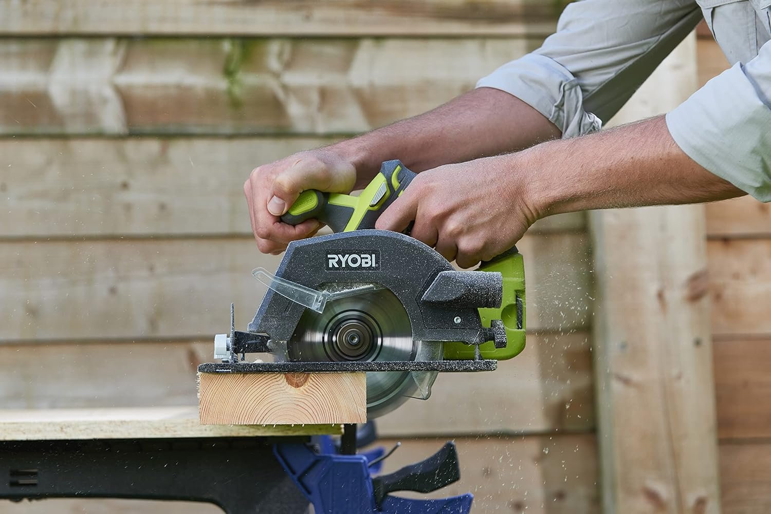 Ryobi RCK182M-140S 18V ONE+ Impact Driver and Circular Saw Kit (1 x 4.0 Ah) - Image 5