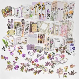 200 Pcs Vintage Scrapbooking Sticke...