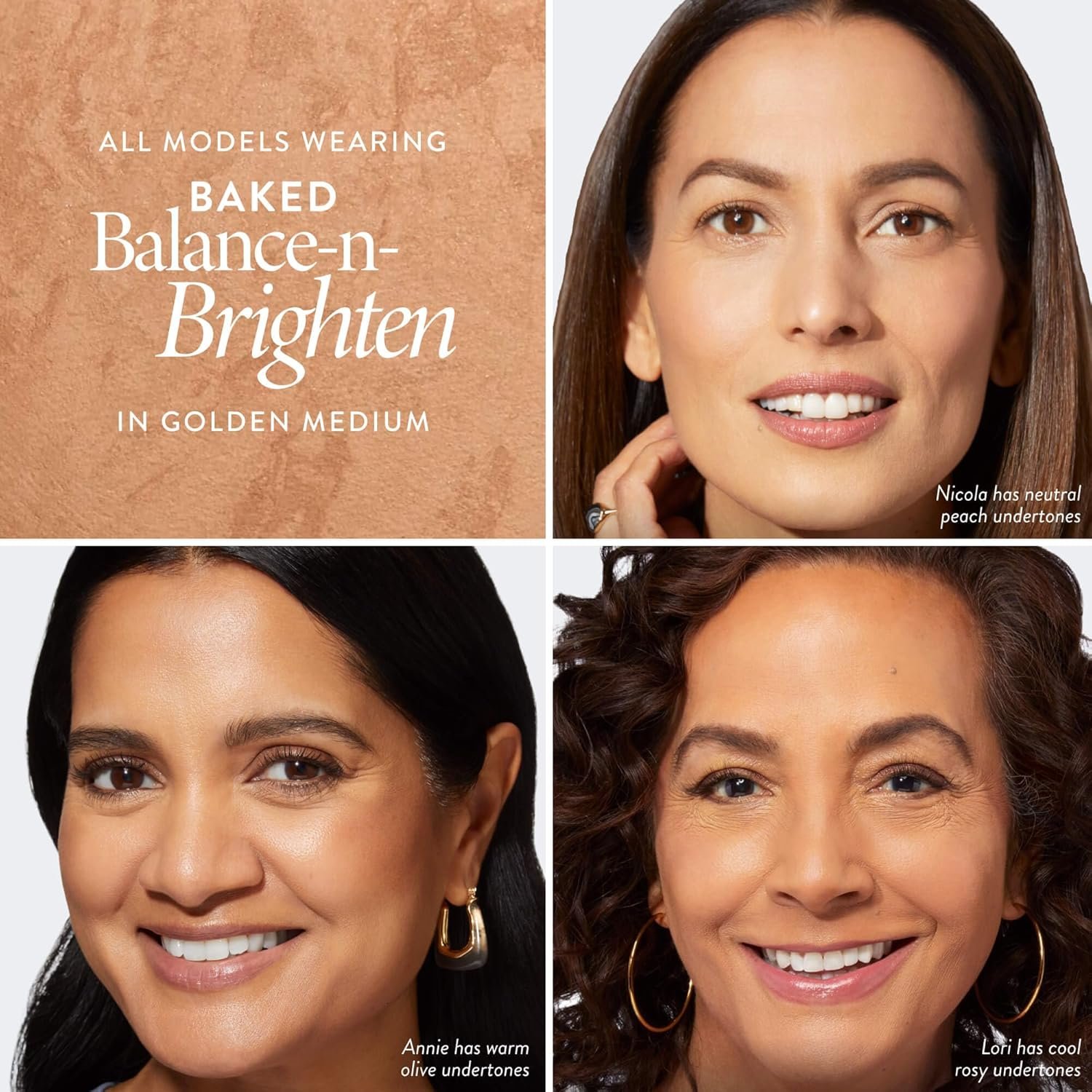 LAURA GELLER NEW YORK Award-Winning Baked Balance-n-Brighten Color Correcting Powder Foundation - Golden Medium - Buildable Light to Medium Coverage - Demi-Matte Natural Finish - Image 4